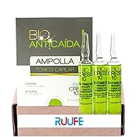 Vista 1 de Ampollas activan biocress de crecimiento (12 Pack) biocress 10 ampolletas para el cabello Bioanticaida Ampolla capilar
