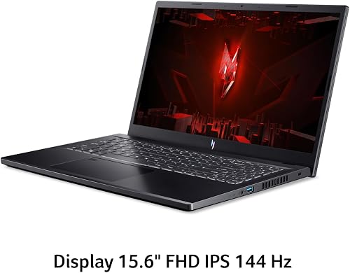 Acer Nitro V 15 ANV15-51-5673 Notebook Gaming, processeur Intel Core i5-13420H, RAM 16 Go DDR5, 512 Go SSD, écran 15,6" FHD IPS 144 Hz LED LCD, NVIDIA GeForce RTX 4050 6 Go, Windows 11 Home - 3