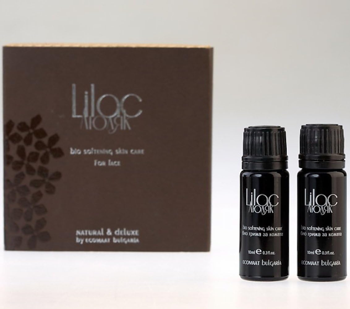 Lilac Softening Bio Skin facial skincare Natural & deluxe 2 x 10ml by Ecomaat