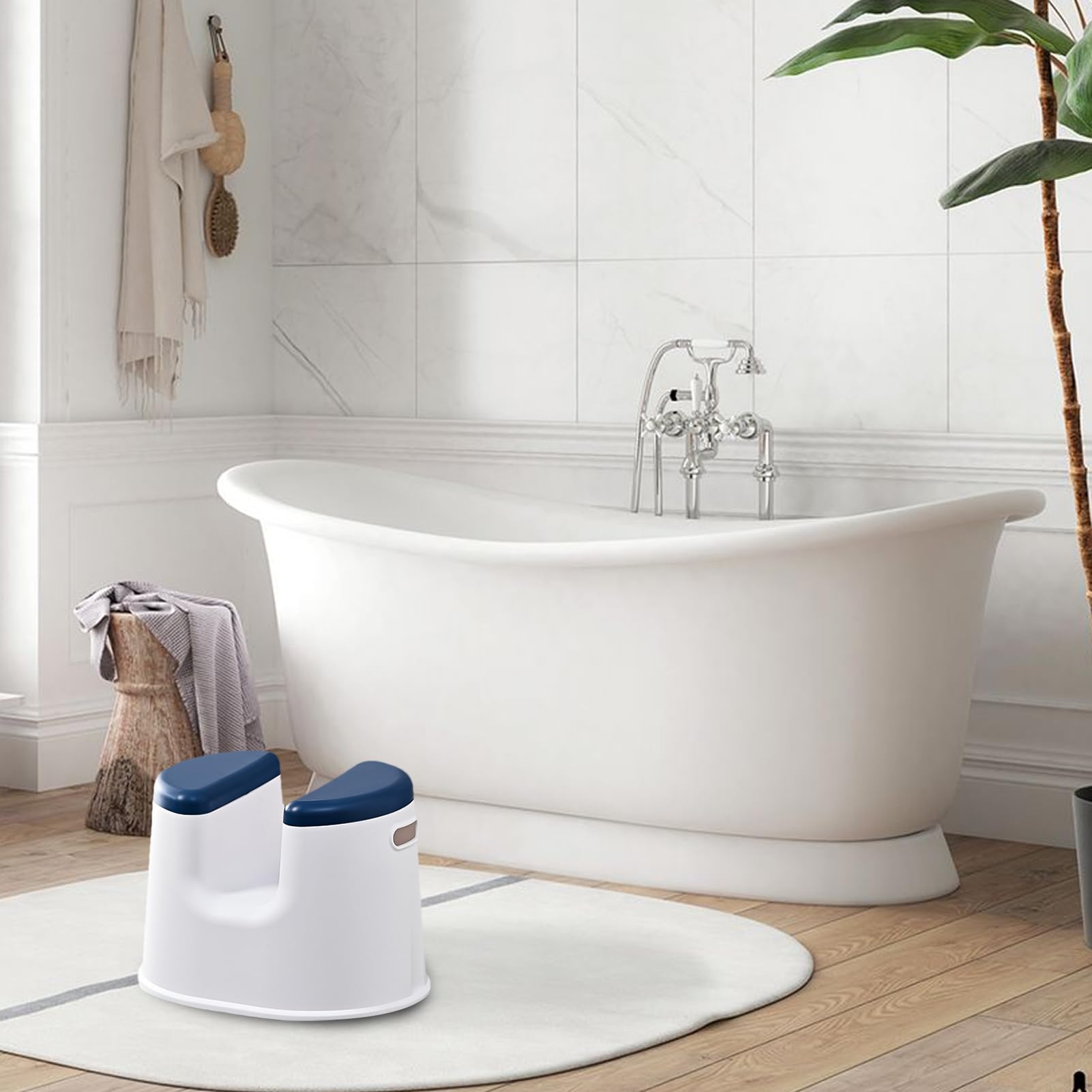 Silla de baño, silla de ducha portátil, silla de ducha antideslizante | resistente al agua, taburete de baño para personas mayores, sillas auxiliares de baño, ayuda de baño de seguridad para el bañ