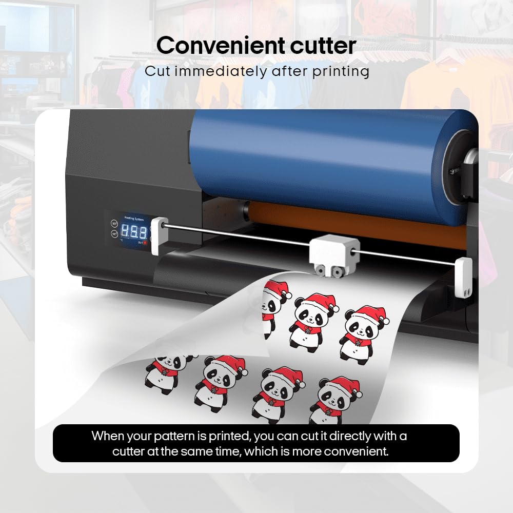 Procolored VF13Pro Stampante UV DTF 2 in 1 per Stampa e Laminazione di Adesivi, Doppia Testina XP600, Stampante UV Compatta per Trasferimenti su Tazze, Vetro, Metallo, Legno e Plastica