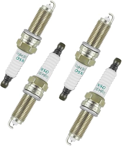 Bujía iridio apta para Kia Sportage 2014-2016, compatible con Hyundai Santa Fe Sport 2013-2016, apta para Tucson 2014-2015, compatible con Sonata