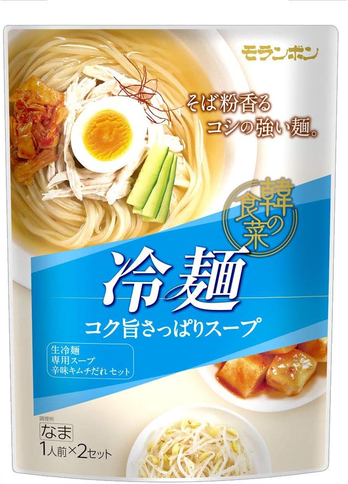 モランボン 韓の食菜 冷麺 360g ×5袋
