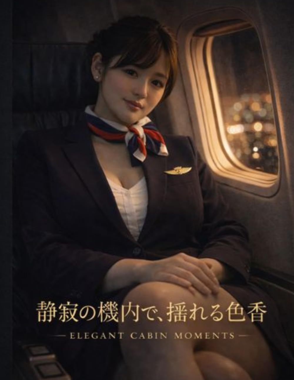 静寂の機内で　揺れる色香