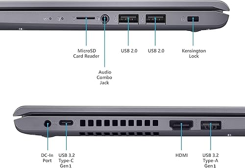 Miniatura 7 de ASUS 2023 Vivobook - Laptop delgada y ligera HD de 14 pulgadas, AMD Ryzen 3 3250 (hasta 3.5 GHz), Intel HD Graphics 5000, 8 GB de RAM, 128 GB PCIe