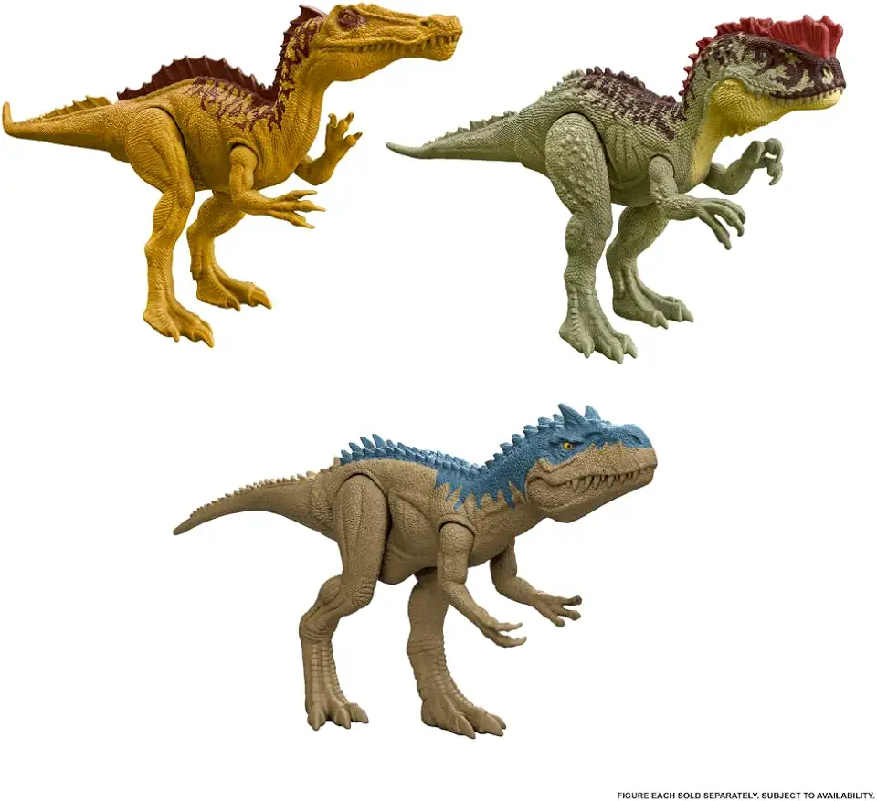 Jurassic World Dinossauro de Brinquedo de 12" para crianças a partir de 3 anos