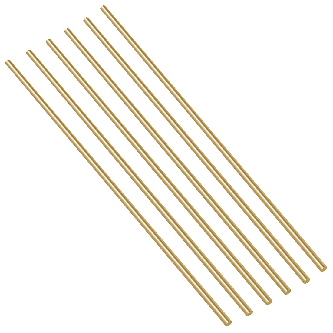 12 Pieces 1 Diameter C360 BRASS SOLID ROUND ROD 2 long New Lathe Bar Stock H02