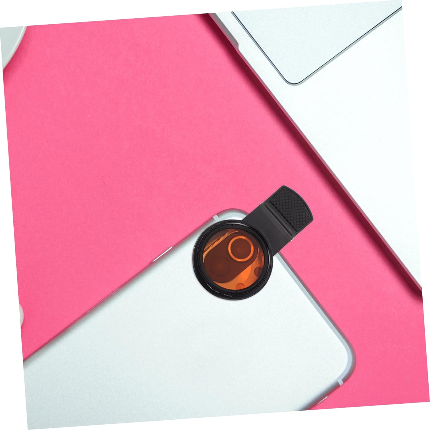 Coral CPL Filter Lens Set for Smartphone Photography 6-in-1 Portable Lens Kit Universal Compatibility Enhances Color for Aquatic Scenes