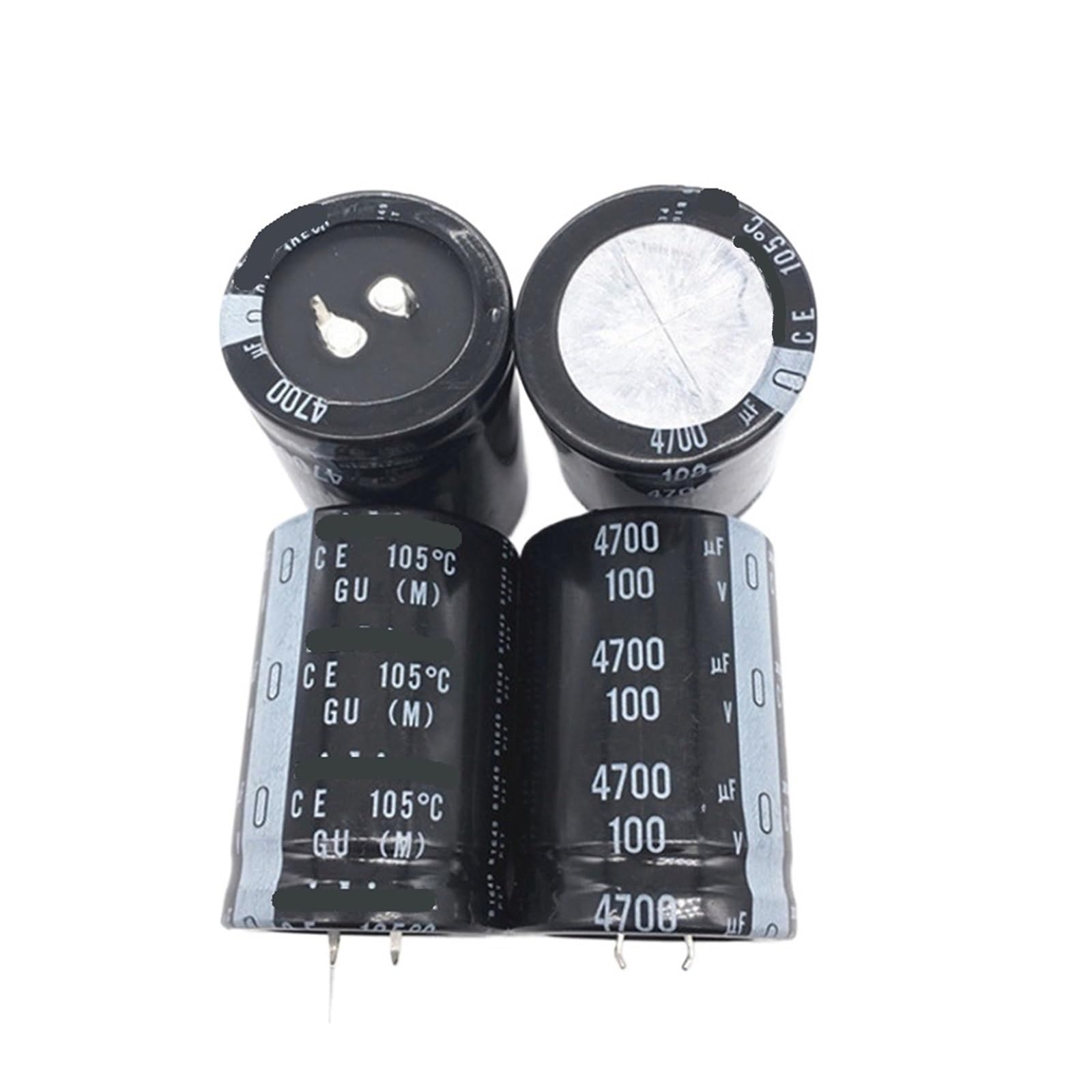 KSZHZYMGX 1pcs 100V4700UF 35X50 electrolytic capacitor 4700UF 100V 35 * 50