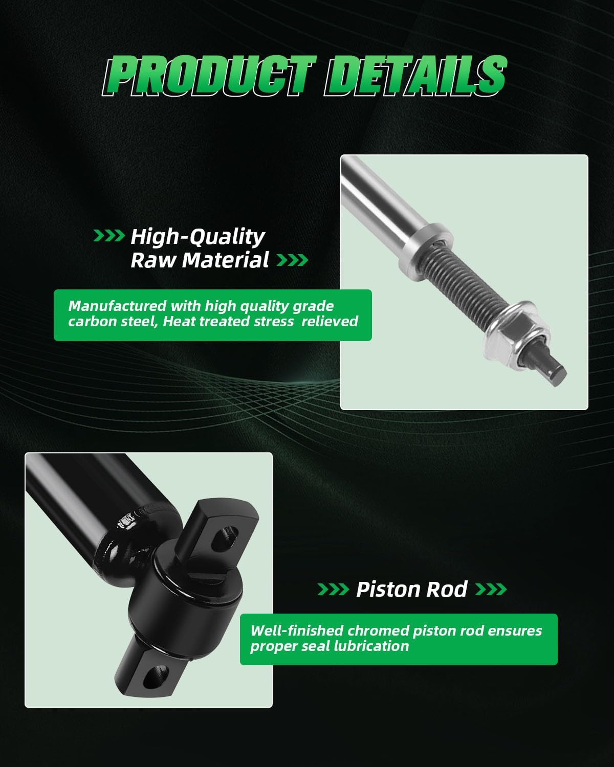 SCITOO Rear Pair Shock Absorbers Struts Compatible with 2013-2020 for Ford for Fusion, Replace 5667 Automotive Shocks