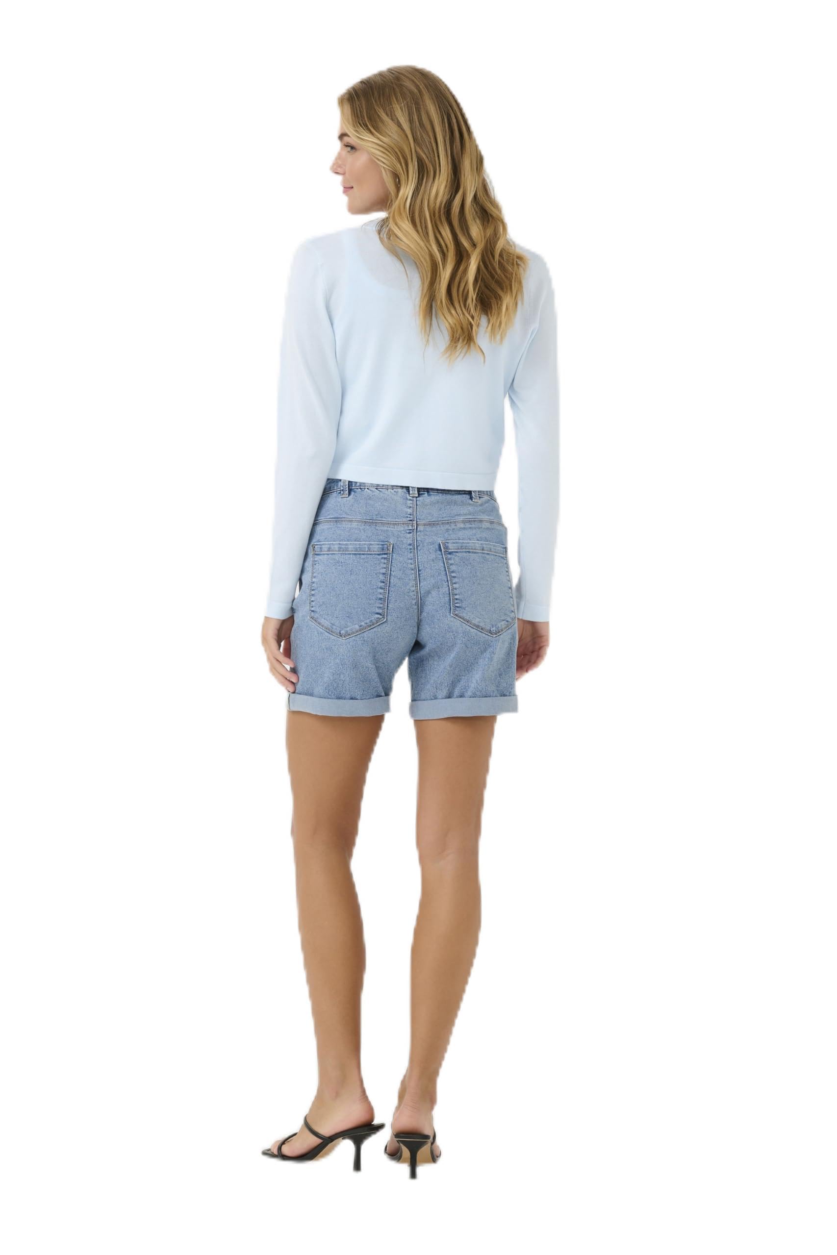 Kaffe Women's Bleu Bolero Astrid