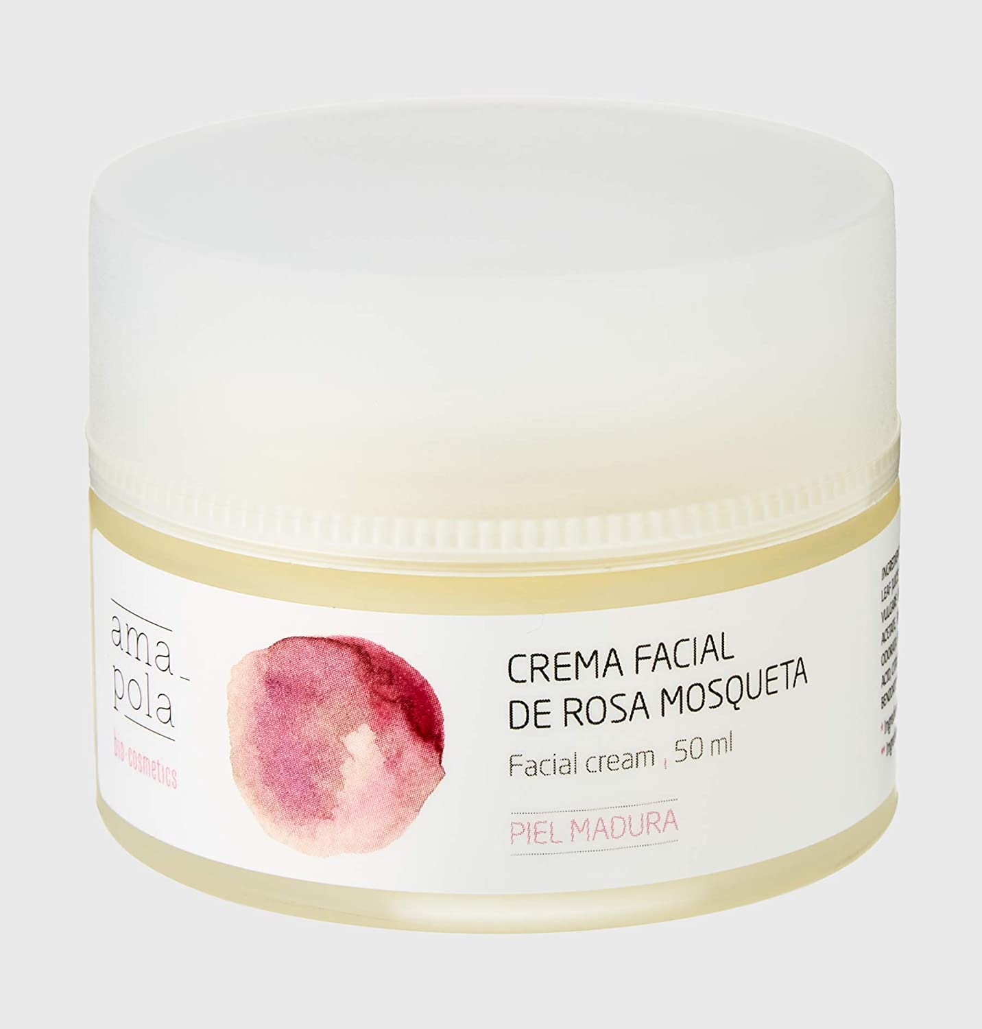AMAPOLA BIOCOSMETICS Crema Facial Regeneradora de Rosa Mosqueta [Pack de 2] Hidratación, Reparación y Protección - Ingredientes Ecológicos, Naturales y Veganos