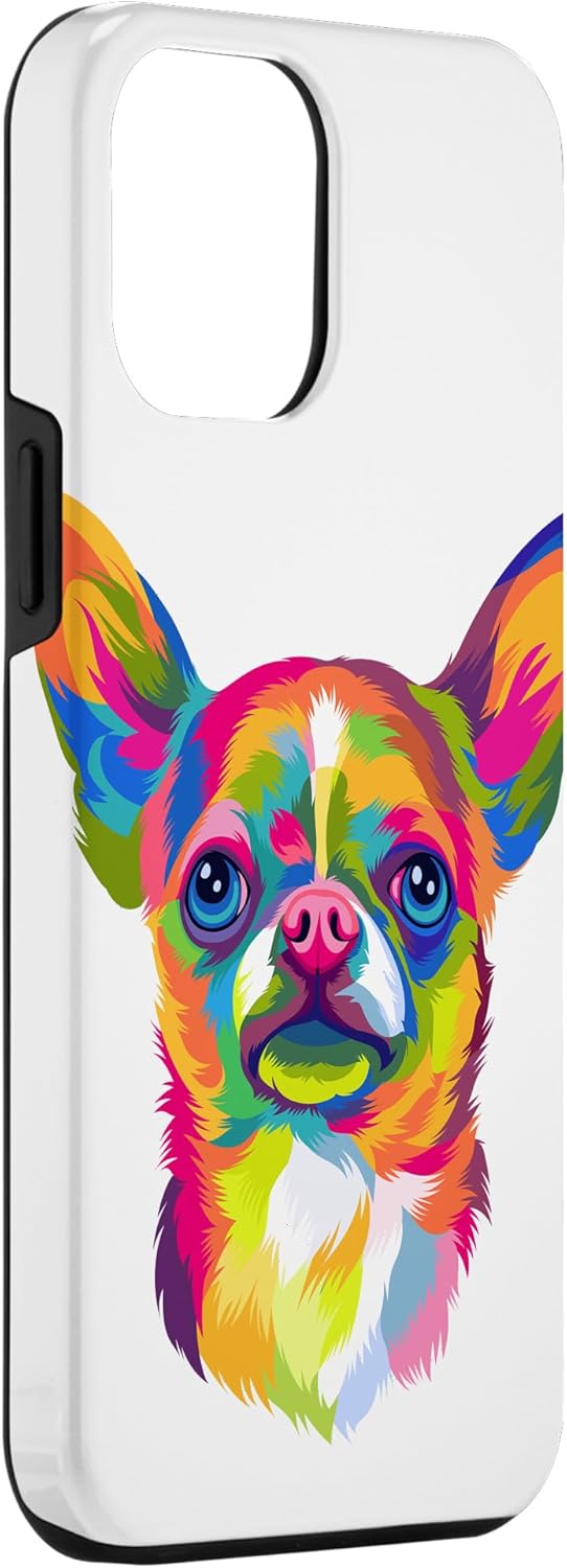 Pop Art Chihuahua Dog Women Men Children Chihuahua Case for iPhone 12 Pro Max