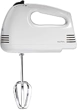 Hamilton-Beach Proctor Silex 62515PS 5-Speed Easy Mix Hand Mixer, White