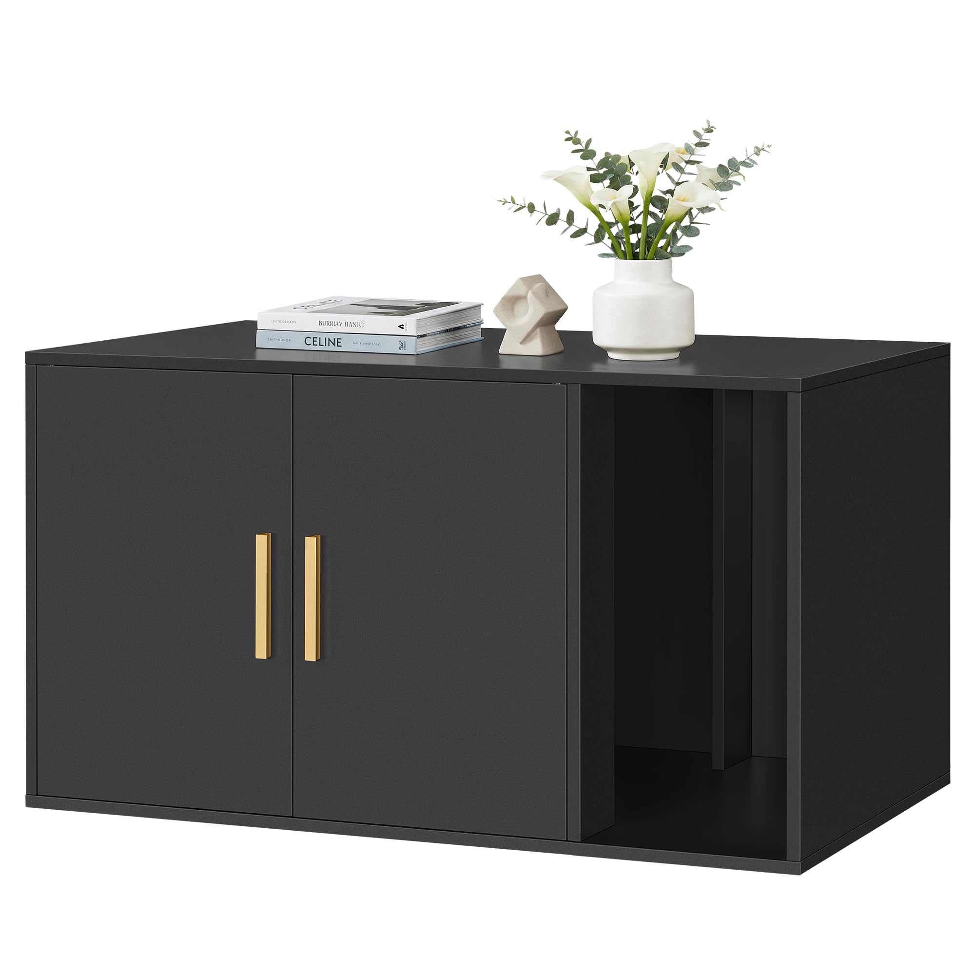 Feandrea Cat Litter Box Enclosure - Stylish & Private -8 Feandrea Cat Litter Box Enclosure - Stylish & Private -8