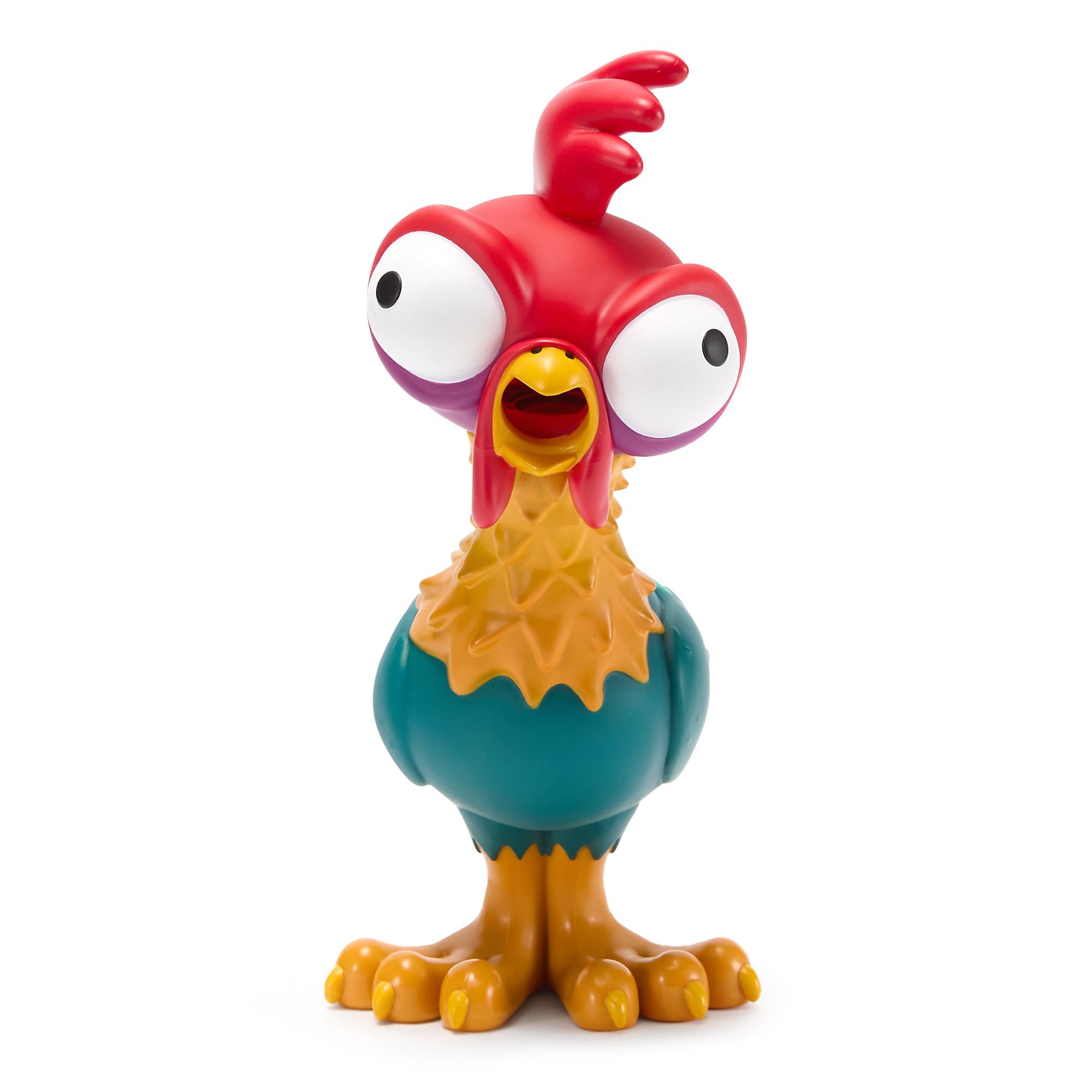 Disney Store Official Heihei Squeeze Toy Squawking Figure, Moana 22 cm