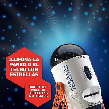 Discovey 6000076 Space Projector, White
