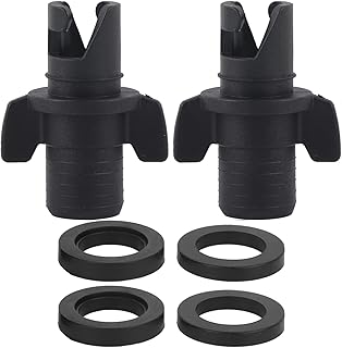Kayak Air Valve Connector, Kayaking Kayak Accessories Inflation Valve Adapter Converter Surfboard Kayaks Inflatable Boat Accessory Sup Pump Adaptor Sup Pump Adaptor Air Valve Adapter Kit