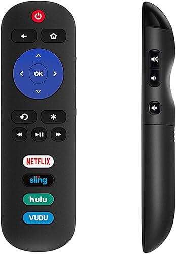 Miniatura 4 de Paquete de 2 controles remotos de repuesto aplicables para TCL Roku TV RC280 55FS4610R 40FS4610R 55US57 40FS3750 48FS3750 49FP110 55FS4610R 55US5800