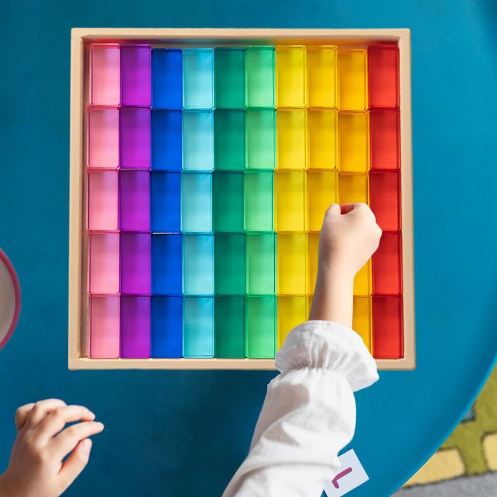 ジュエル　積み木　ジャイアント　スクエアタイプ　レインボーver ジュエル 積み木 ジャイアント スクエアタイプ レインボーver