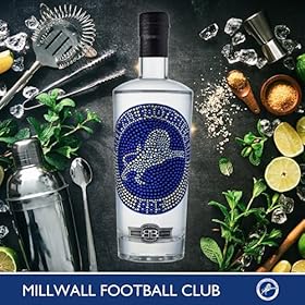Millwall Football Club Gifts for Men & Women, Official Millwall FC Crystal Edition Birthday Vodka for the Lions Football Fans, Premium Alcohol by Bohemian Brands – 70 cl – Bohemian Brands