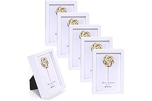 Tabletop Mini Picture Frames 2x3, Set of 6