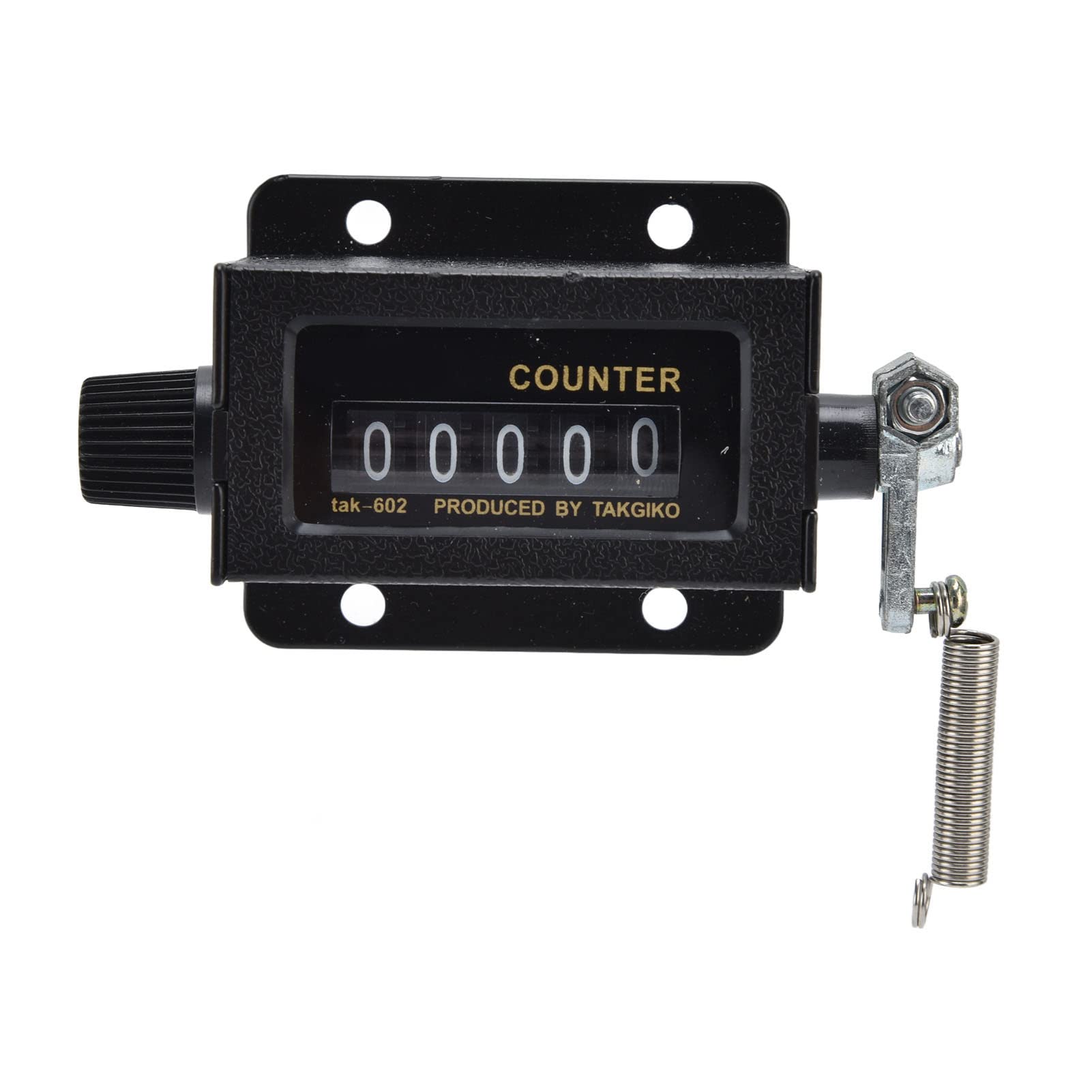 Tally Counter, 5 Digits Manual Tally Counter Resettable Mechanical Pulling Stroke Counter Number Lap Counter Clicker for Puncher Printer, Lap Counters