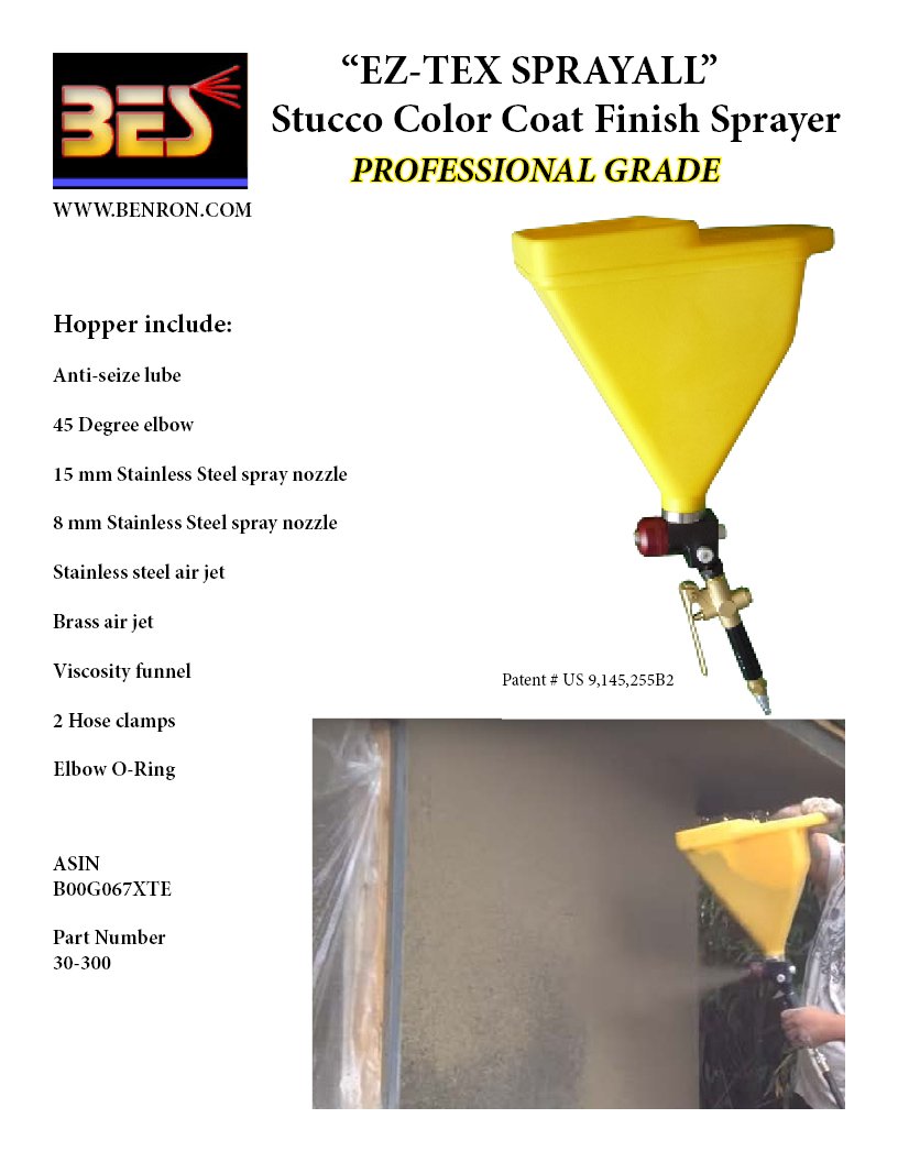 Stucco Color Coat Finish Sprayer EzTex SprayAll ubicaciondepersonas