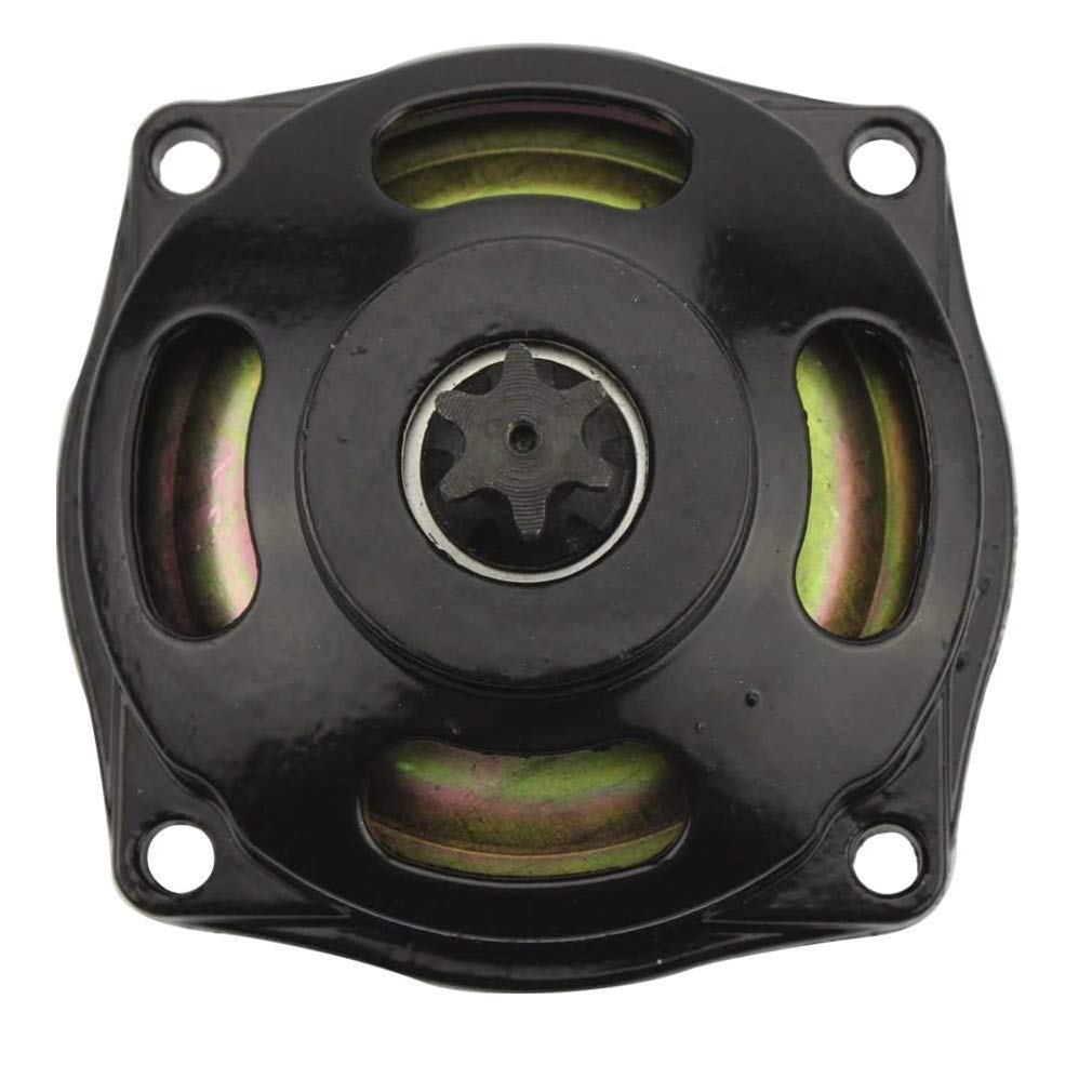 Chanoc 6 Teeth Clutch Drum Gearbox Clutch Bell for 2 Stroke 47cc 49cc Pocket Bike Mini Motor ATV