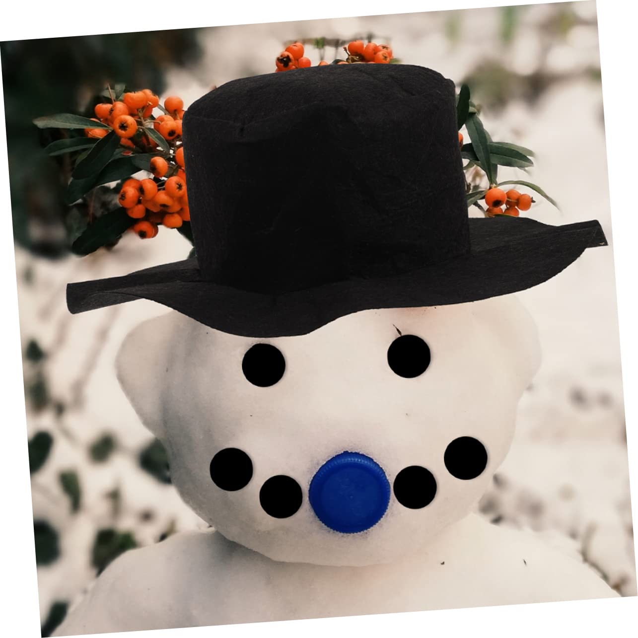 Cabilock 5 Juegos De Disfraces De Muñecos De Nieve Kit para Hacer Muñecos De Nieve De Reno De Nieve Accesorios para Vestir Muñecos De Nieve Decoraciones Navideñas para