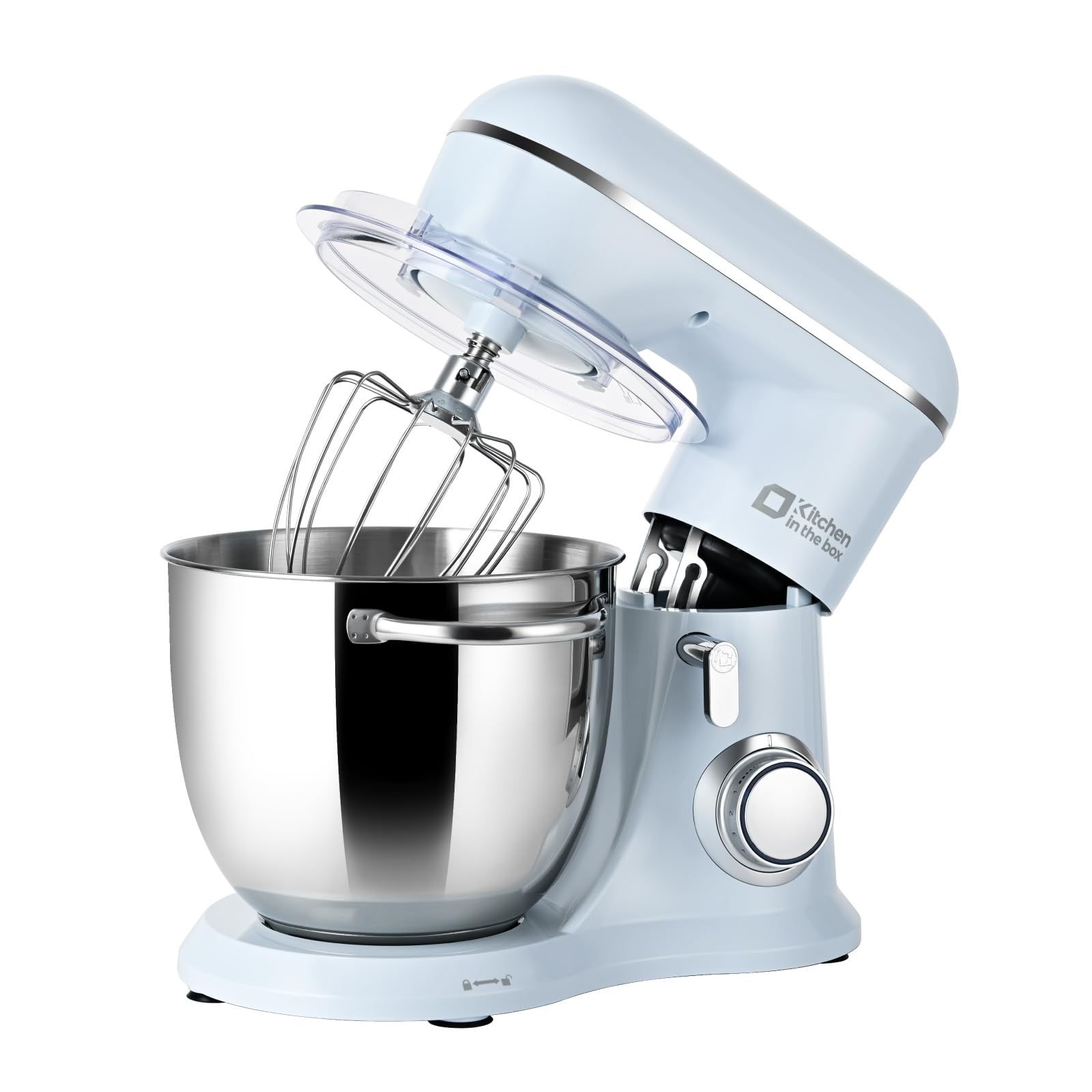 Kitchen in the box Compact Stand Mixer, 5L Food Mixer for Small Kitchens