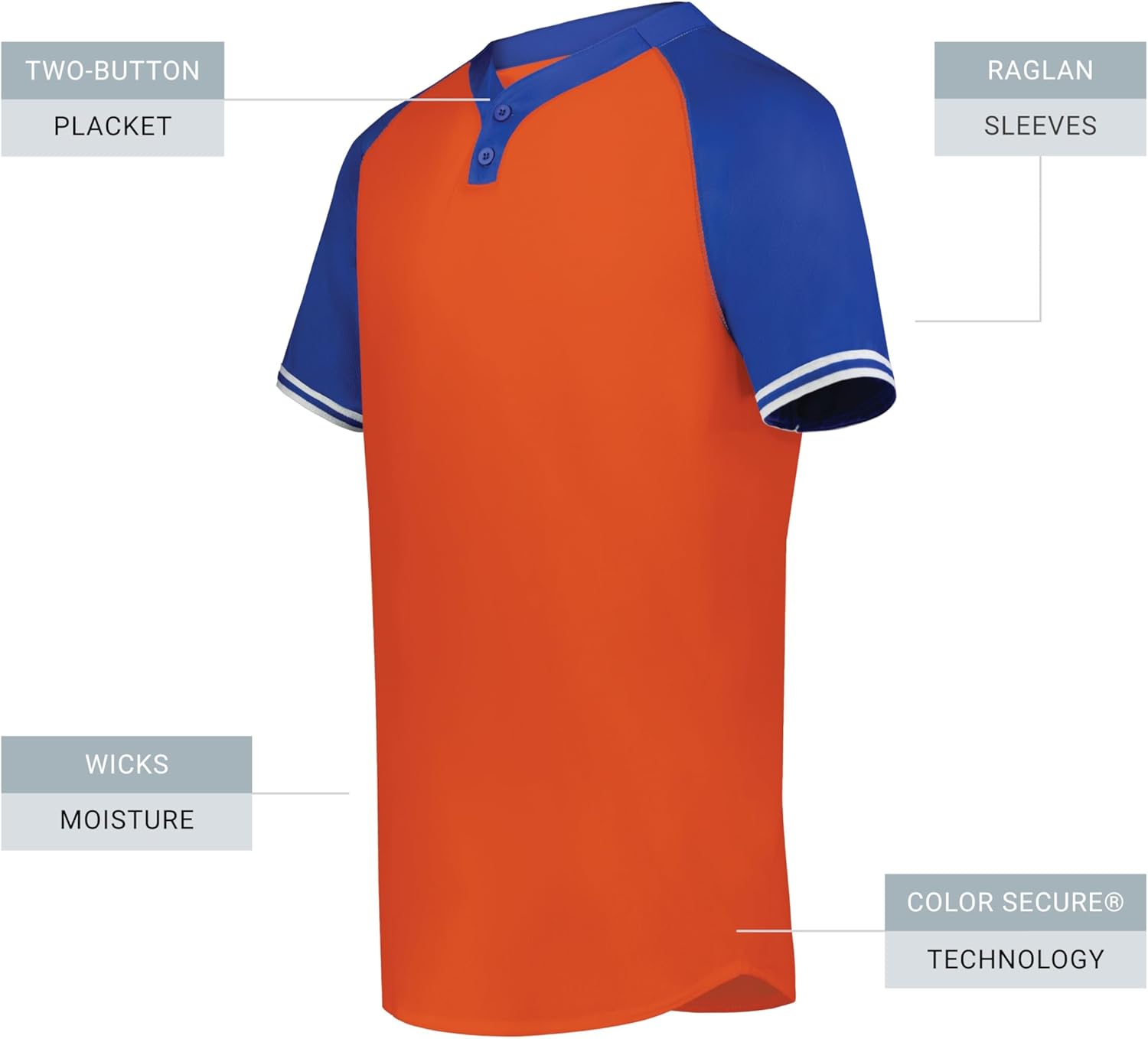 Augusta Sportswear Cutter+ Henley Jersey