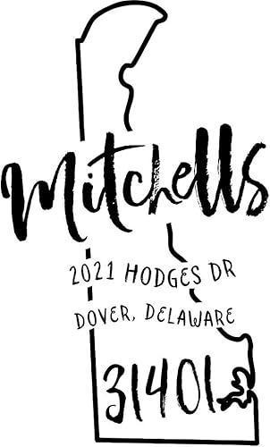 Miniatura 7 de Sello de dirección de devolución de Texas - Sello autoentintado del estado de Texas