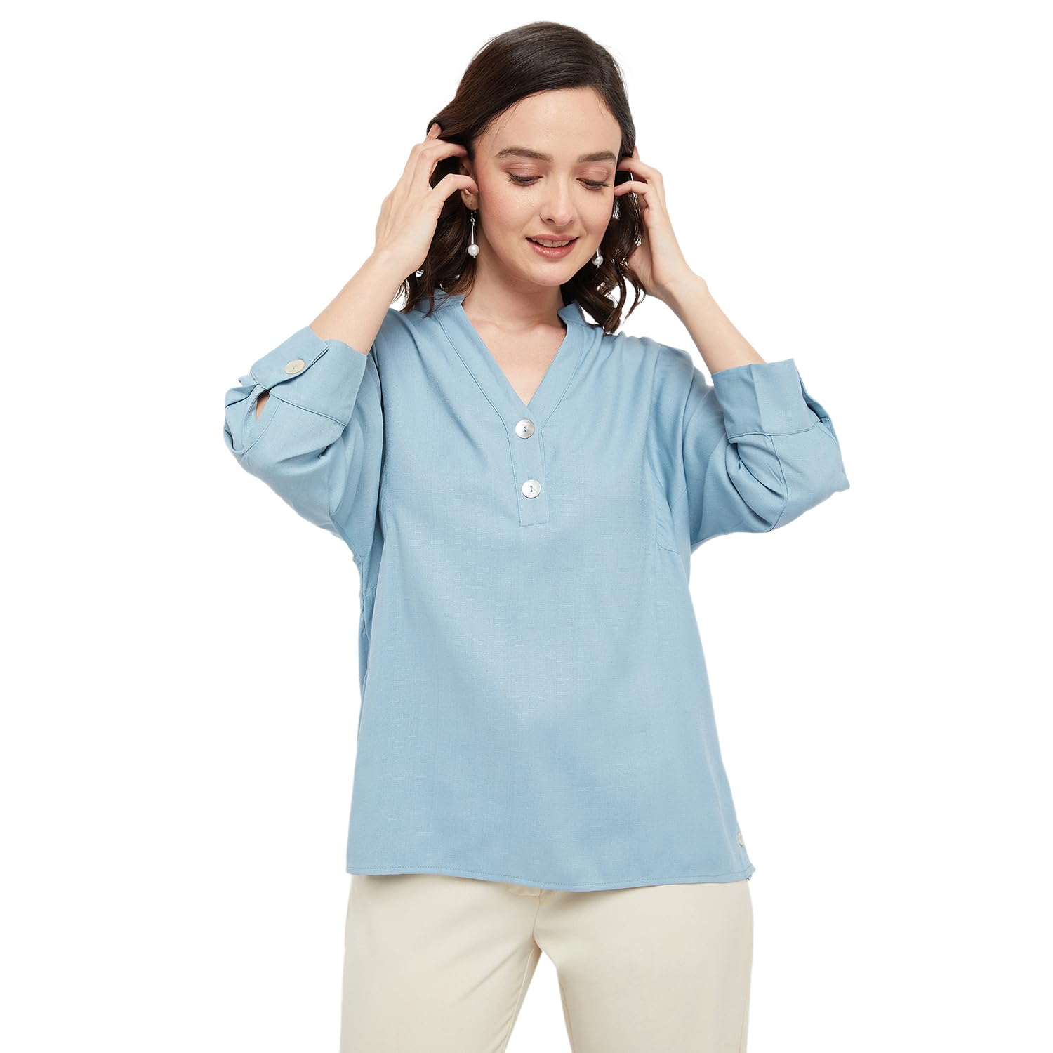 Madame Women Solid Top