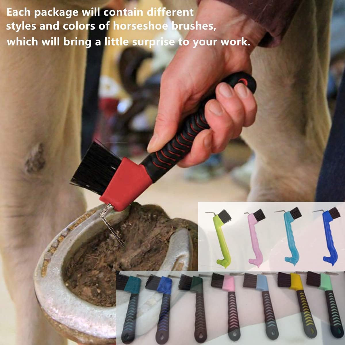 Farrier Tools 16-inch Horseshoe File Suit，contain Hoof Rasp Horse Hoof Nipper Hoof Knife Horseshoe brush，Professional 4 in 1 Horses Hoof Trimming Tools Veterinarians, and Horsemen Good helper at work : Pet Supplies