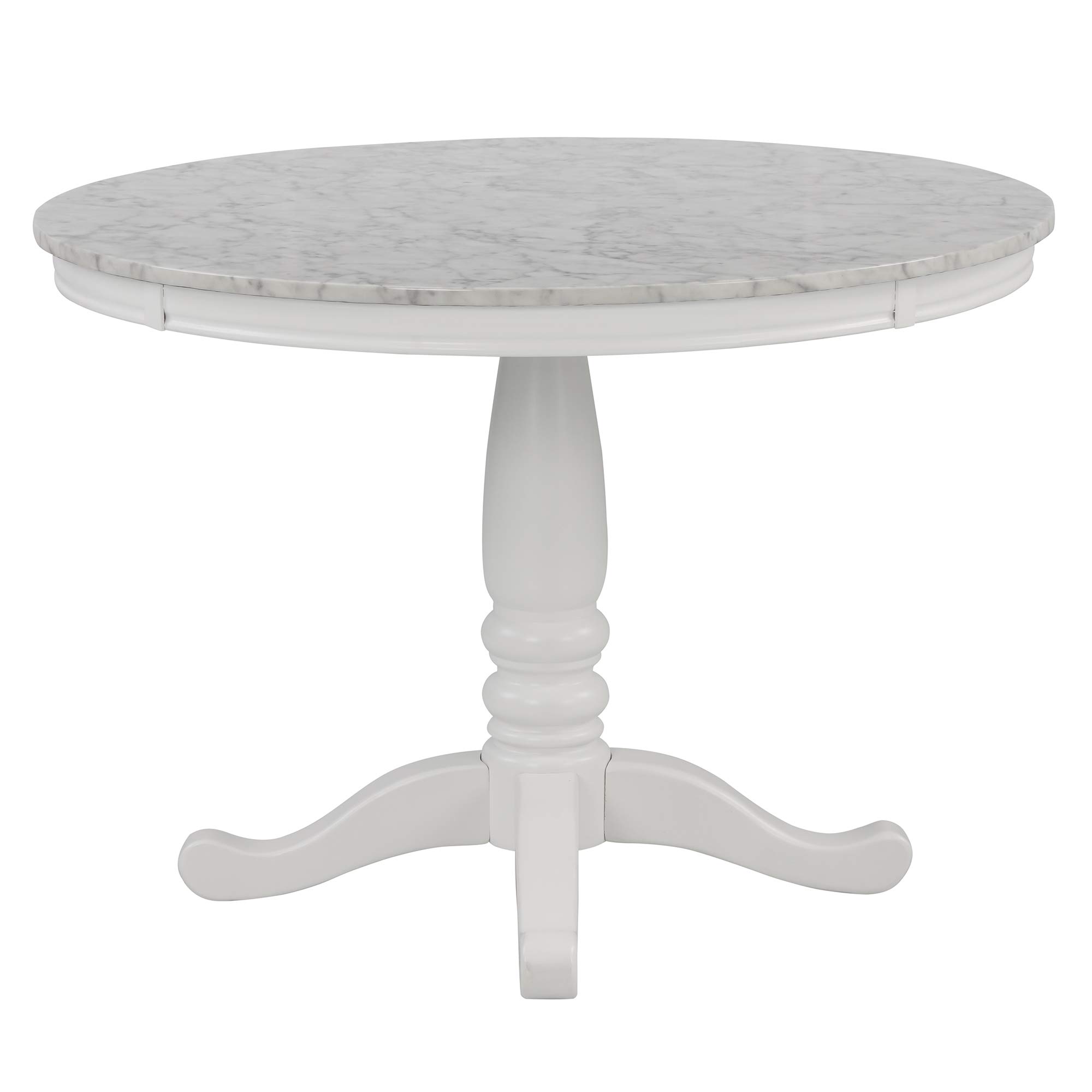 LUMISOL 5 Piece Dining Table Set Round Kitchen Table Sets Set