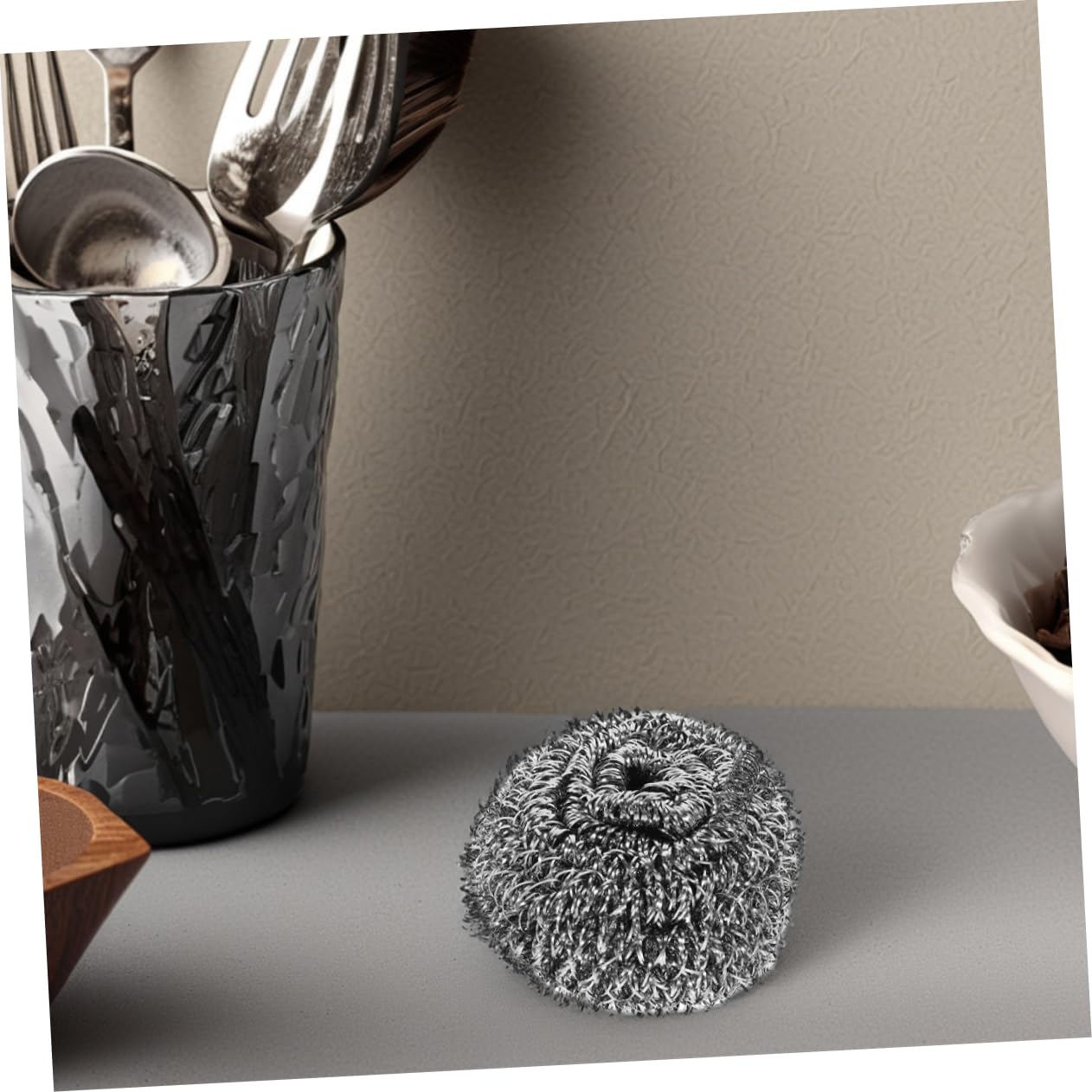 12pezzi Spugne in Acciaio Per Cucina Resistente e Multifunzionale Spugnette Ergonomiche Per Pentole Forno e Pulizia Esterna Strumenti Lavastoviglie Durevoli e Facili Da Usare