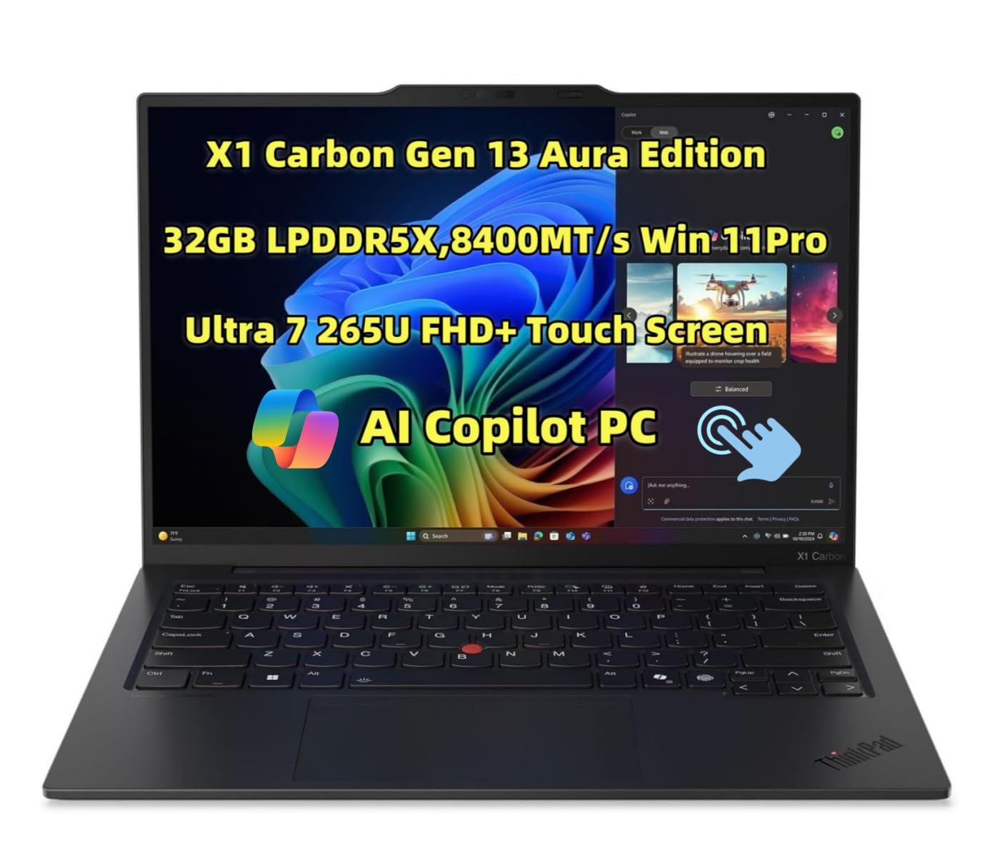 Amazon.co.jp: ThinkPad X1 Carbon Gen 13 Aura Edition AI Copilot 