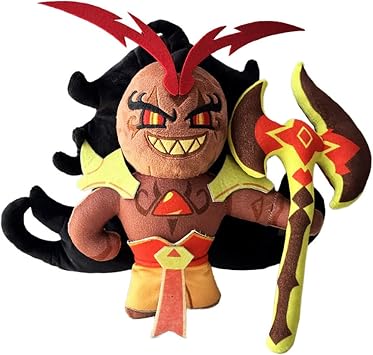 lsiqjhg 9" Cookie Ranking Dam Plush Toy Figure Pillow Room Decor for Video Game Fans