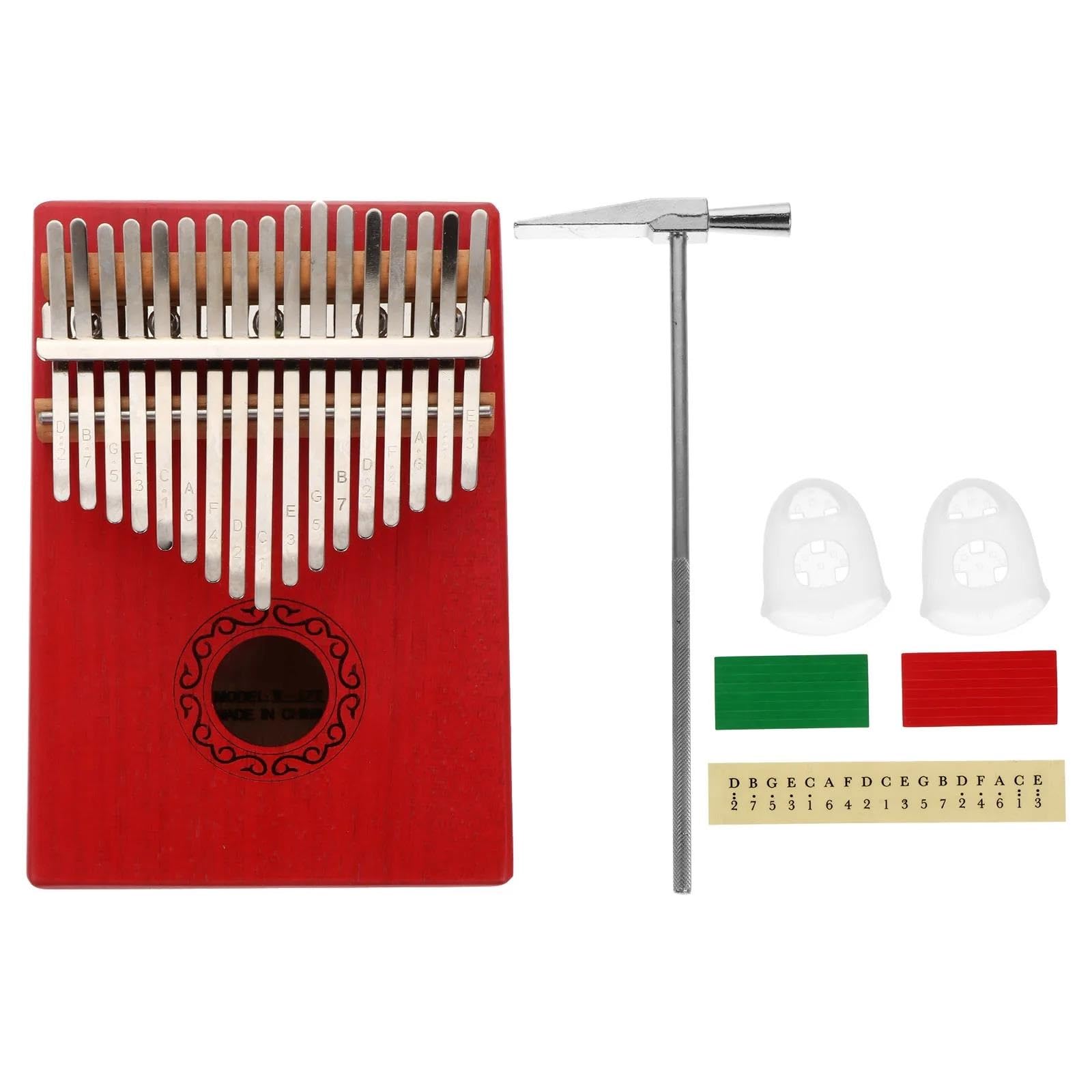 Kalimba Miniaturowy Fortepian Kalimba W Stylu Retro Z Możliwością Regulacji Kciuka Dla Początkujących