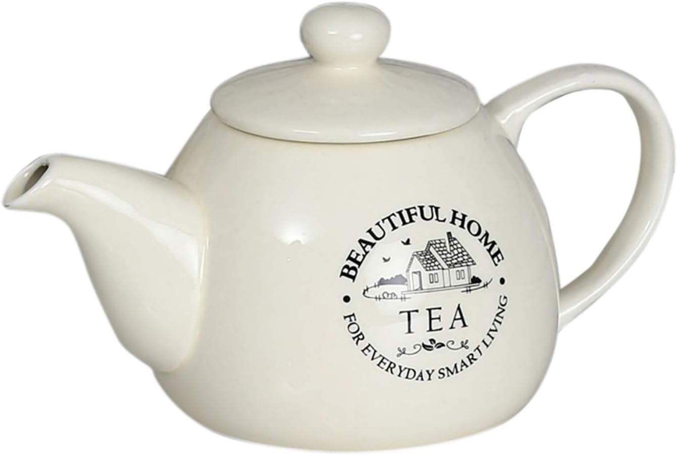 Home Centre Beautiful Home Tea Pot - Beige