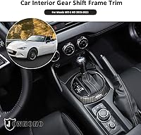 Vista 4 de Adhesivo para marco de cambio de marcha interior de automóvil para Mazda MX-5 ND 2015-2023 Cubierta de panel de consola central, accesorios