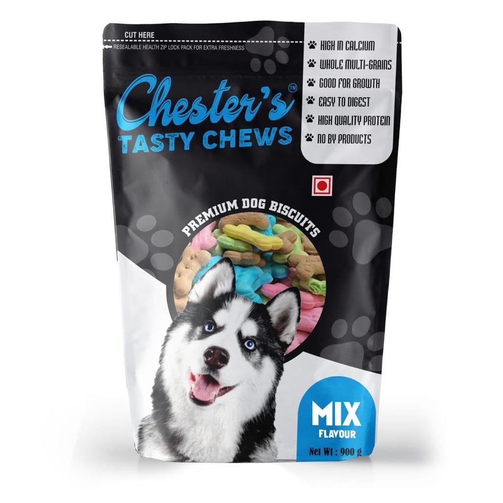 Chesters Dog Biscuits for Adult Dog Oven Baked Assorted Mix Flavour 900g Crunchy Texture Bone Biscuits for Dogs All Breeds Ages 100% Digestible Vitamins Removes Plaque Better Immunity Shiny Coat (B0C56VL4MH) Amazon Price History, Amazon Price Tracker