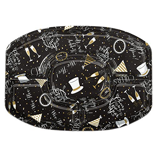 Preisvergleich Produktbild Cheers to You Sectional Plastic Platters