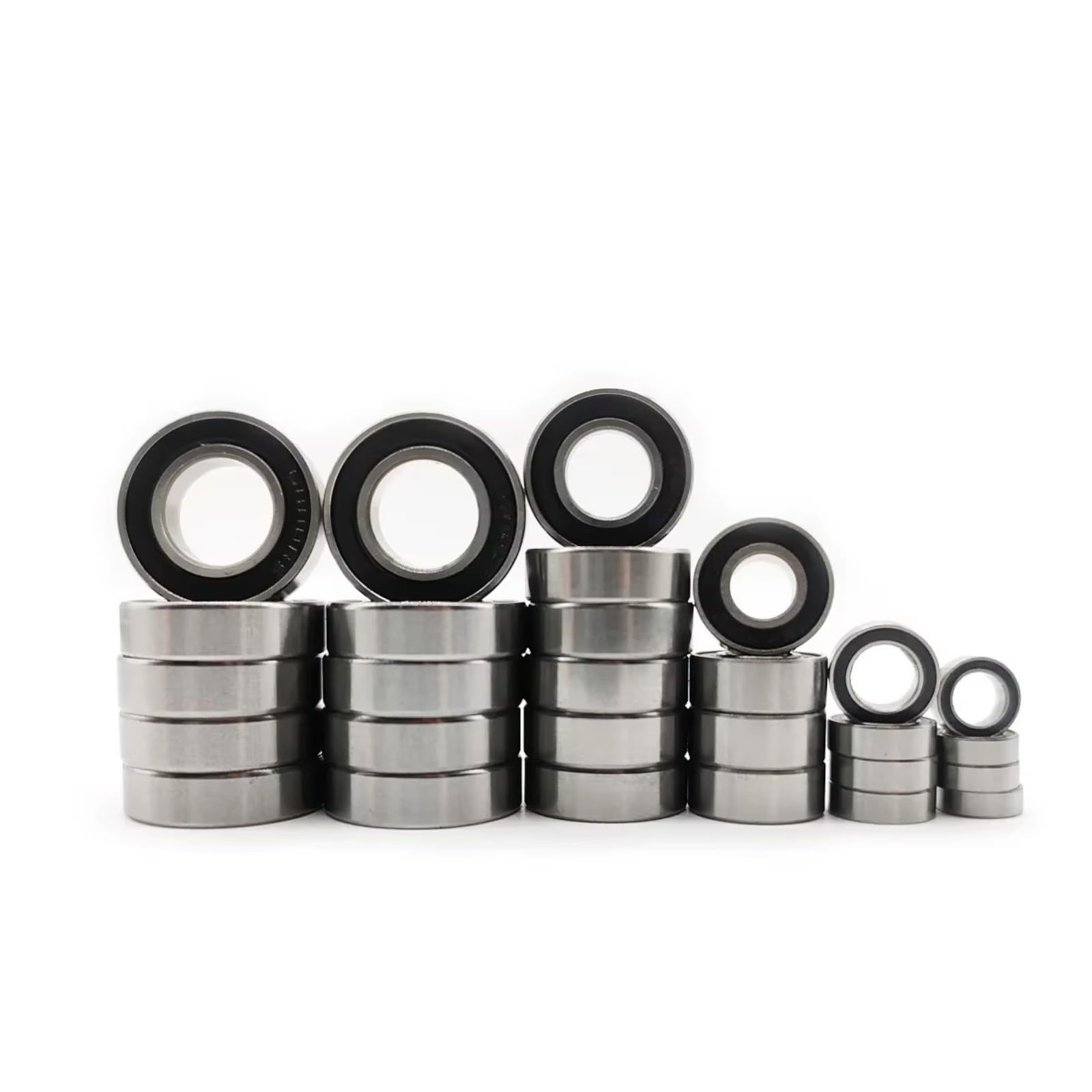 Für Traxxas Für Sledge 4x4 1/8 28 Teiliges Kugellager Set Mit Tiefen Rillen Chromstahl Schwarzem Gummi Abgedichtet Vorgefettet Off Orad Truck RC Car RC Lagerteile