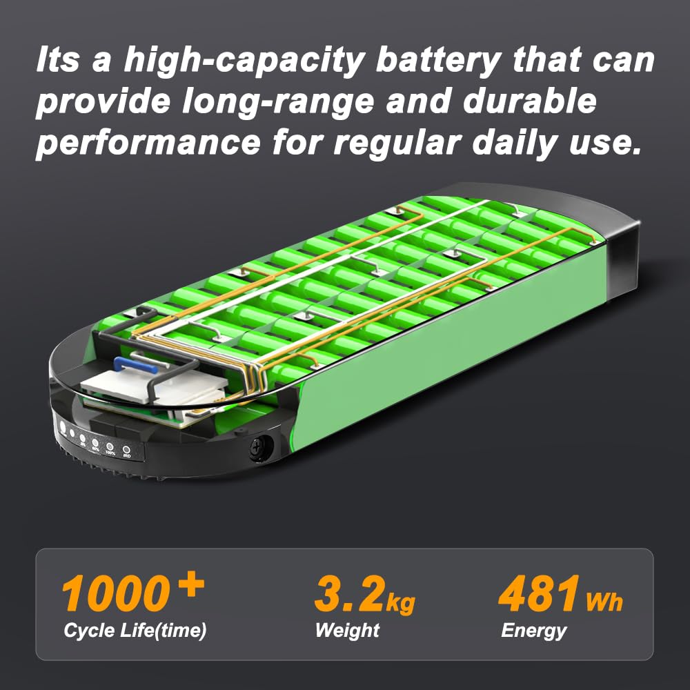SEASON Tianneng Ebike Batterie 36V 13Ah / 16Ah Lithium-ION TNLi-ITR Pedelec Batterie de vélo électrique pour VAUN MiFA Fischer