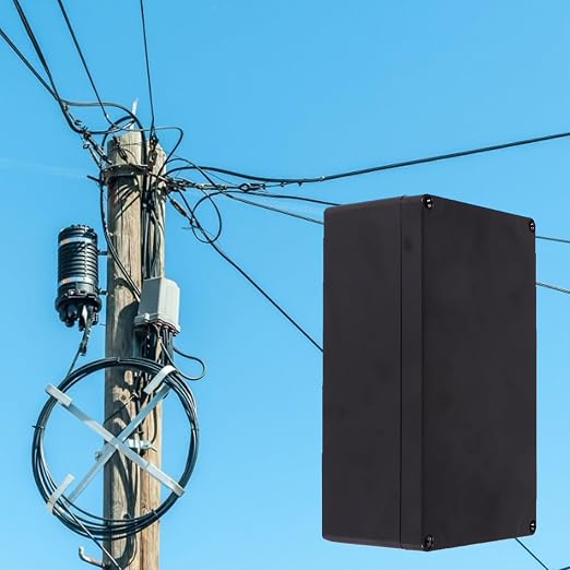 Caja de empalmes plástica para proyectos electrónicos exterior miniatura 7