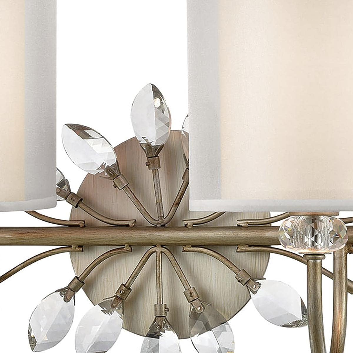 Elk Home 16277/2 Asbury 24'' Wide 2-Light Vanity Light with Aged Silver Finish