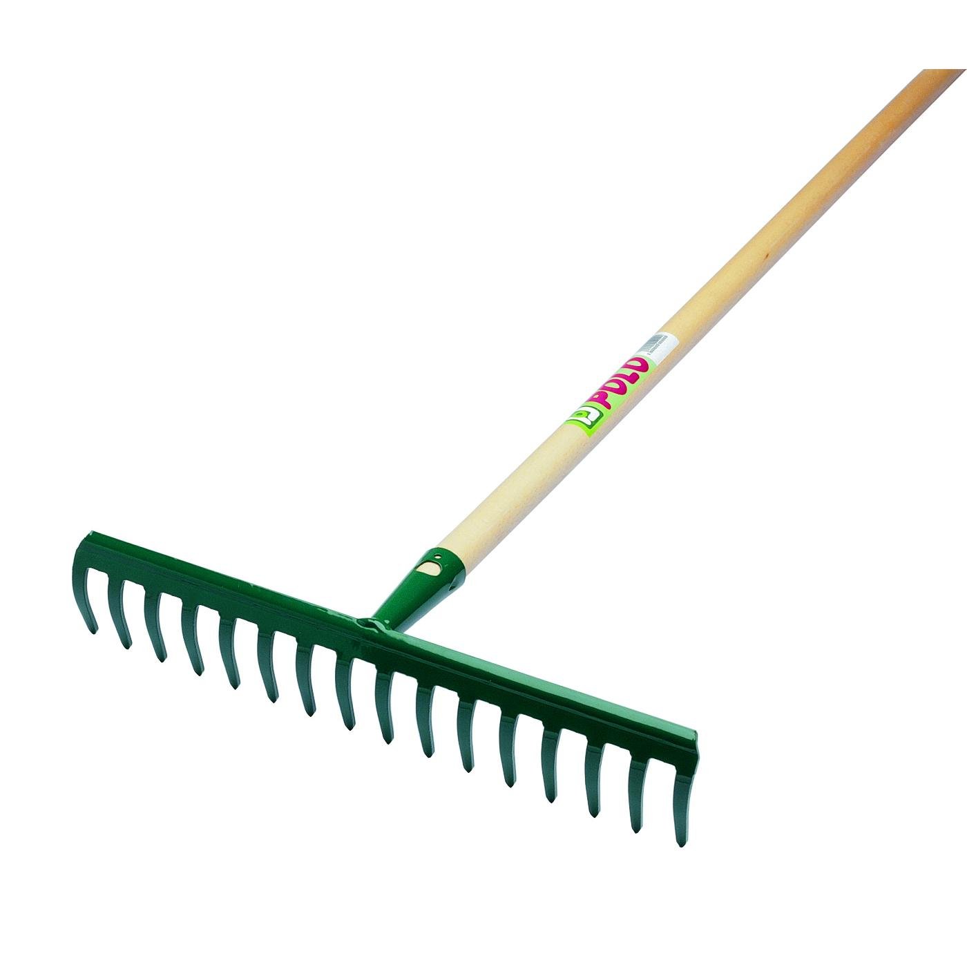 Râteau 14 dents manche C en acier forgé modèle 502614