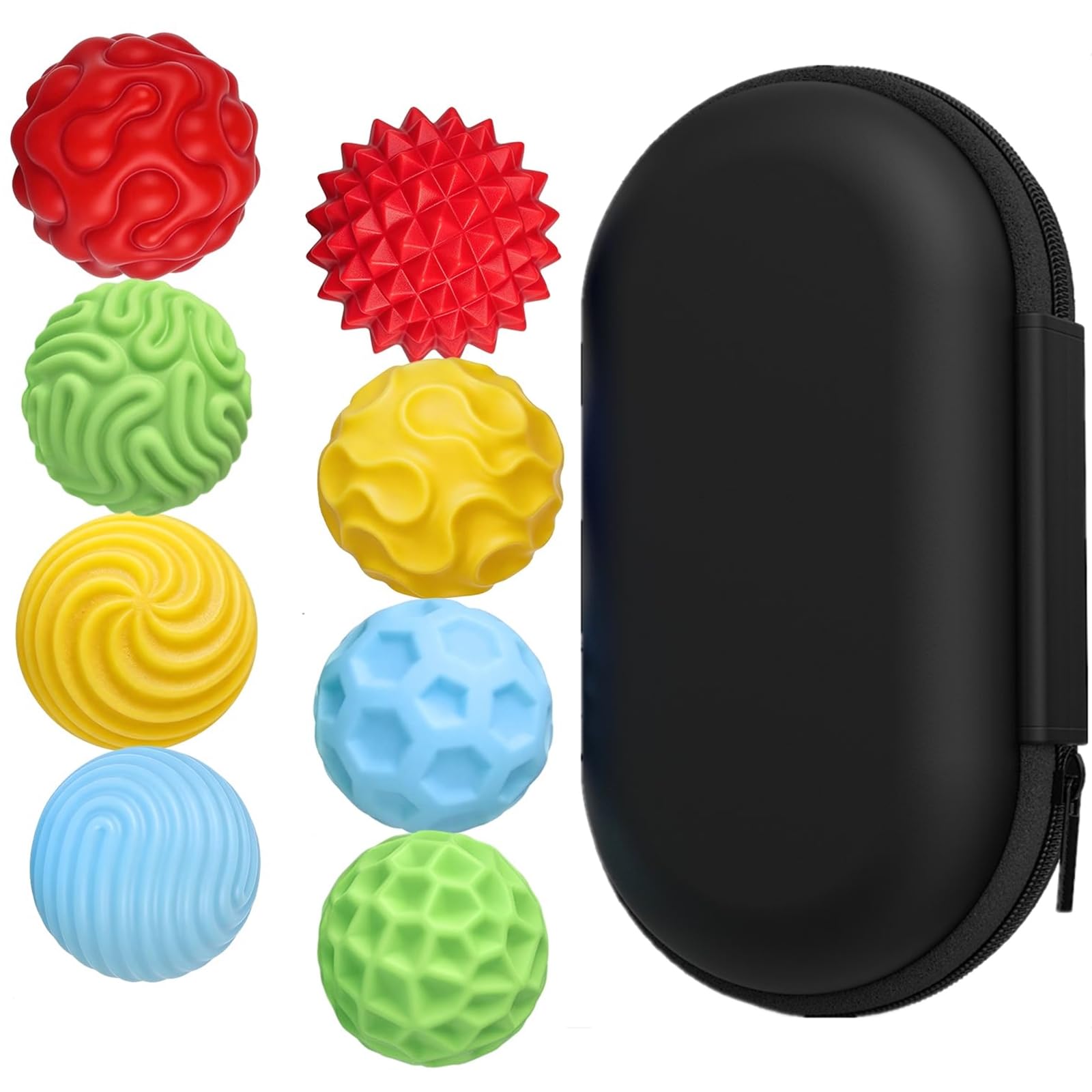Donboly Magnetic Balls Fidget Toys, Sensory Fidgets for Adults, Stress Relief Desk Toys, Office Magnetic Ball Set (Rainbow) — image 1